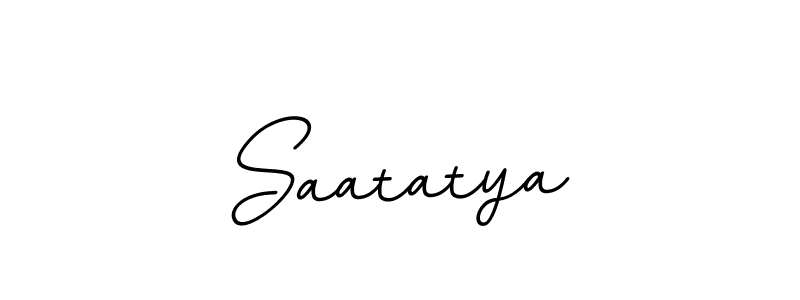 How to make Saatatya signature? BallpointsItalic-DORy9 is a professional autograph style. Create handwritten signature for Saatatya name. Saatatya signature style 11 images and pictures png