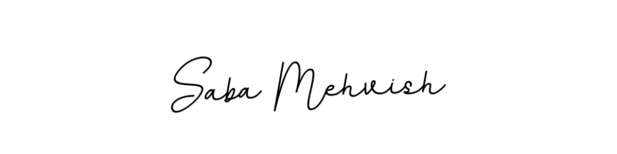 Create a beautiful signature design for name Saba Mehvish. With this signature (BallpointsItalic-DORy9) fonts, you can make a handwritten signature for free. Saba Mehvish signature style 11 images and pictures png