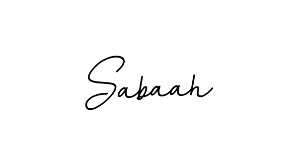 How to make Sabaah signature? BallpointsItalic-DORy9 is a professional autograph style. Create handwritten signature for Sabaah name. Sabaah signature style 11 images and pictures png