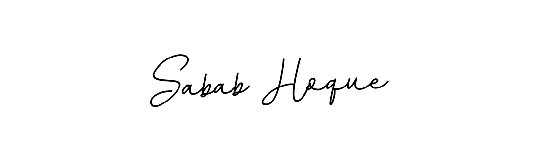 It looks lik you need a new signature style for name Sabab Hoque. Design unique handwritten (BallpointsItalic-DORy9) signature with our free signature maker in just a few clicks. Sabab Hoque signature style 11 images and pictures png