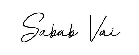 Create a beautiful signature design for name Sabab Vai. With this signature (BallpointsItalic-DORy9) fonts, you can make a handwritten signature for free. Sabab Vai signature style 11 images and pictures png
