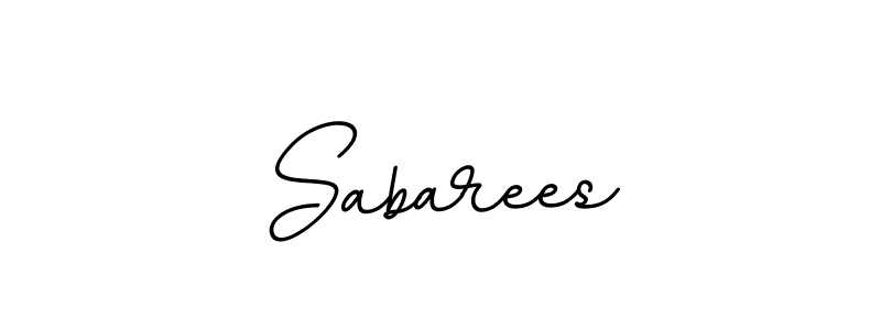 You should practise on your own different ways (BallpointsItalic-DORy9) to write your name (Sabarees) in signature. don't let someone else do it for you. Sabarees signature style 11 images and pictures png