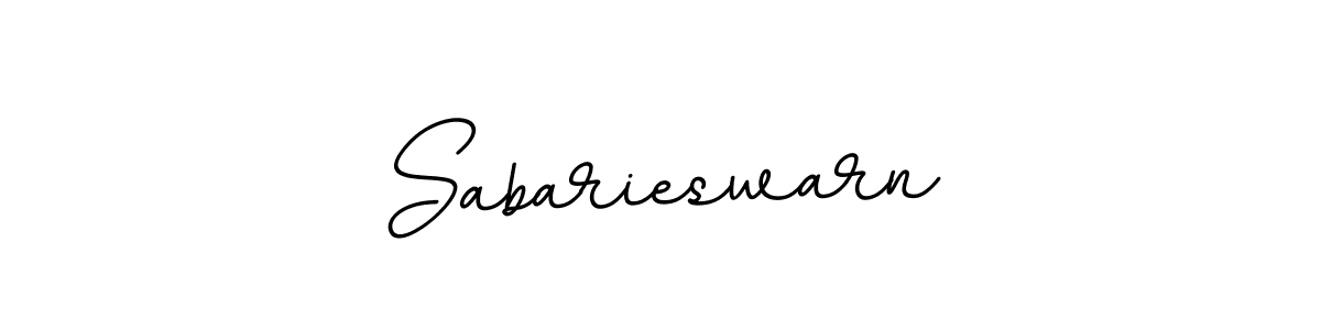 Sabarieswarn stylish signature style. Best Handwritten Sign (BallpointsItalic-DORy9) for my name. Handwritten Signature Collection Ideas for my name Sabarieswarn. Sabarieswarn signature style 11 images and pictures png