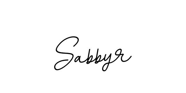 Make a beautiful signature design for name Sabbyr. Use this online signature maker to create a handwritten signature for free. Sabbyr signature style 11 images and pictures png