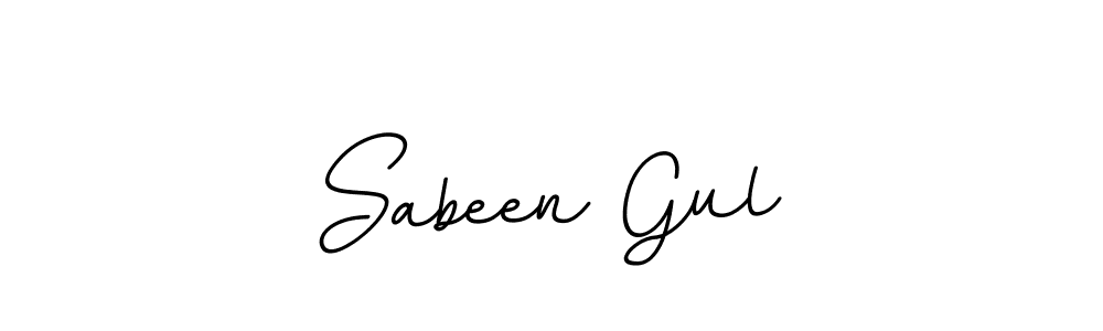 Sabeen Gul stylish signature style. Best Handwritten Sign (BallpointsItalic-DORy9) for my name. Handwritten Signature Collection Ideas for my name Sabeen Gul. Sabeen Gul signature style 11 images and pictures png