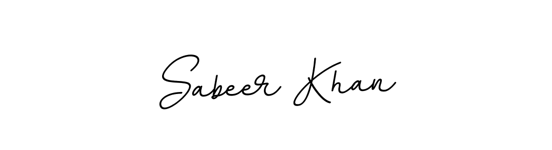 How to make Sabeer Khan signature? BallpointsItalic-DORy9 is a professional autograph style. Create handwritten signature for Sabeer Khan name. Sabeer Khan signature style 11 images and pictures png