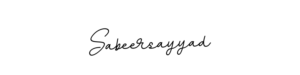 This is the best signature style for the Sabeersayyad name. Also you like these signature font (BallpointsItalic-DORy9). Mix name signature. Sabeersayyad signature style 11 images and pictures png