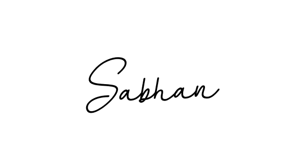 The best way (BallpointsItalic-DORy9) to make a short signature is to pick only two or three words in your name. The name Sabhan include a total of six letters. For converting this name. Sabhan signature style 11 images and pictures png