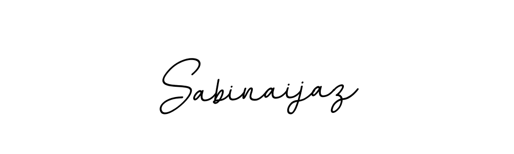 How to make Sabinaijaz signature? BallpointsItalic-DORy9 is a professional autograph style. Create handwritten signature for Sabinaijaz name. Sabinaijaz signature style 11 images and pictures png