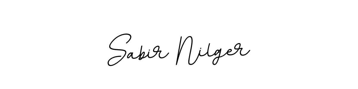 Sabir Nilger stylish signature style. Best Handwritten Sign (BallpointsItalic-DORy9) for my name. Handwritten Signature Collection Ideas for my name Sabir Nilger. Sabir Nilger signature style 11 images and pictures png