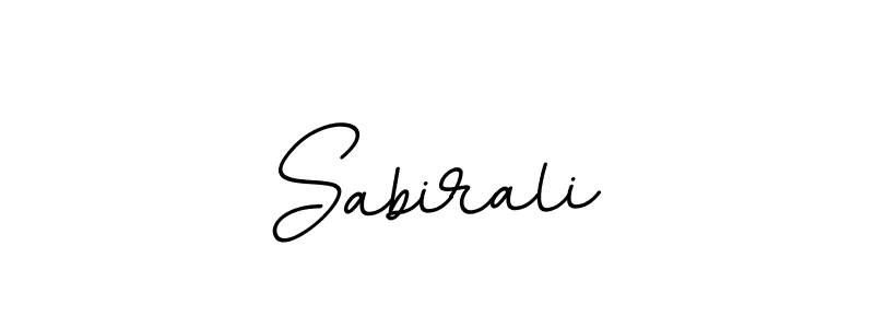 You should practise on your own different ways (BallpointsItalic-DORy9) to write your name (Sabirali) in signature. don't let someone else do it for you. Sabirali signature style 11 images and pictures png