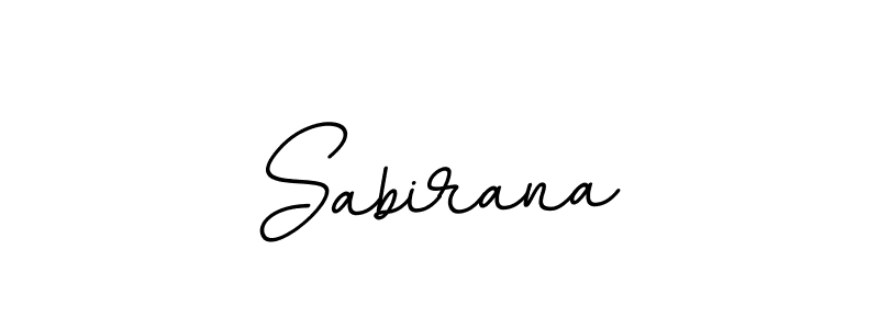 How to make Sabirana signature? BallpointsItalic-DORy9 is a professional autograph style. Create handwritten signature for Sabirana name. Sabirana signature style 11 images and pictures png