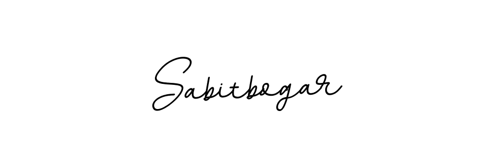 Use a signature maker to create a handwritten signature online. With this signature software, you can design (BallpointsItalic-DORy9) your own signature for name Sabitbogar. Sabitbogar signature style 11 images and pictures png