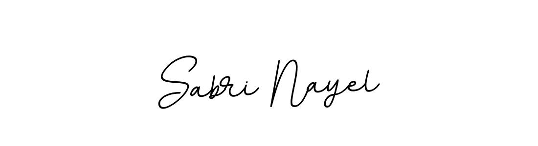 This is the best signature style for the Sabri Nayel name. Also you like these signature font (BallpointsItalic-DORy9). Mix name signature. Sabri Nayel signature style 11 images and pictures png