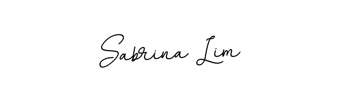 Sabrina Lim stylish signature style. Best Handwritten Sign (BallpointsItalic-DORy9) for my name. Handwritten Signature Collection Ideas for my name Sabrina Lim. Sabrina Lim signature style 11 images and pictures png