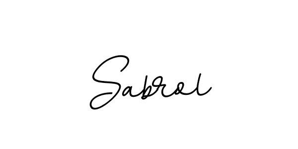 Also You can easily find your signature by using the search form. We will create Sabrol name handwritten signature images for you free of cost using BallpointsItalic-DORy9 sign style. Sabrol signature style 11 images and pictures png
