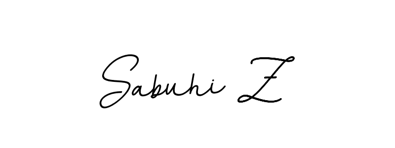How to Draw Sabuhi Z signature style? BallpointsItalic-DORy9 is a latest design signature styles for name Sabuhi Z. Sabuhi Z signature style 11 images and pictures png