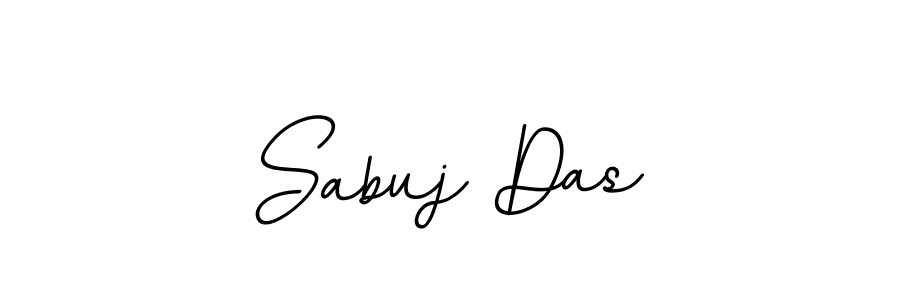 Use a signature maker to create a handwritten signature online. With this signature software, you can design (BallpointsItalic-DORy9) your own signature for name Sabuj Das. Sabuj Das signature style 11 images and pictures png
