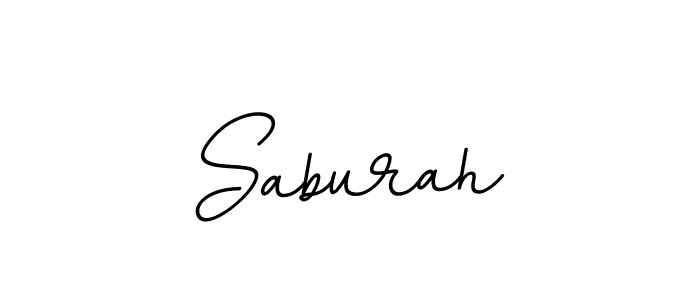 Make a beautiful signature design for name Saburah. Use this online signature maker to create a handwritten signature for free. Saburah signature style 11 images and pictures png