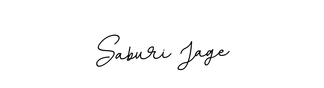 Also we have Saburi Jage name is the best signature style. Create professional handwritten signature collection using BallpointsItalic-DORy9 autograph style. Saburi Jage signature style 11 images and pictures png