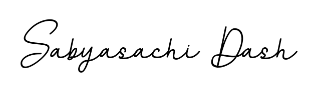 Personalize your online presence with Sabyasachi Dash signature rendered in elegant BallpointsItalic-DORy9 font. Great for website footers and blogs. Sabyasachi Dash signature style 11 images and pictures png