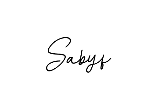 Once you've used our free online signature maker to create your best signature BallpointsItalic-DORy9 style, it's time to enjoy all of the benefits that Sabyf name signing documents. Sabyf signature style 11 images and pictures png