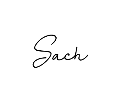 How to make Sach name signature. Use BallpointsItalic-DORy9 style for creating short signs online. This is the latest handwritten sign. Sach signature style 11 images and pictures png