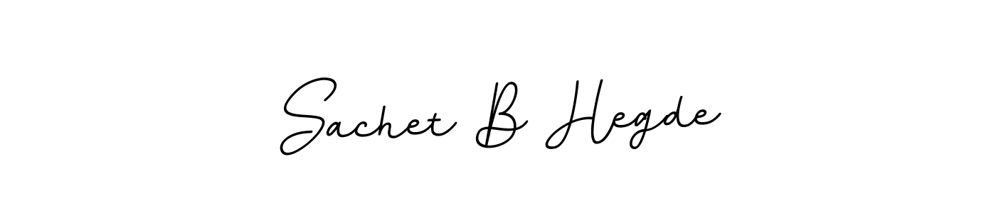 if you are searching for the best signature style for your name Sachet B Hegde. so please give up your signature search. here we have designed multiple signature styles  using BallpointsItalic-DORy9. Sachet B Hegde signature style 11 images and pictures png