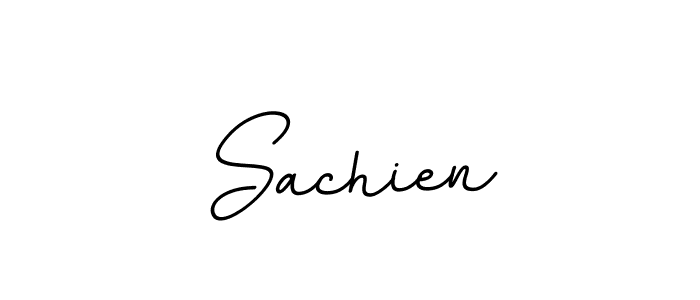 Design your own signature with our free online signature maker. With this signature software, you can create a handwritten (BallpointsItalic-DORy9) signature for name Sachien. Sachien signature style 11 images and pictures png