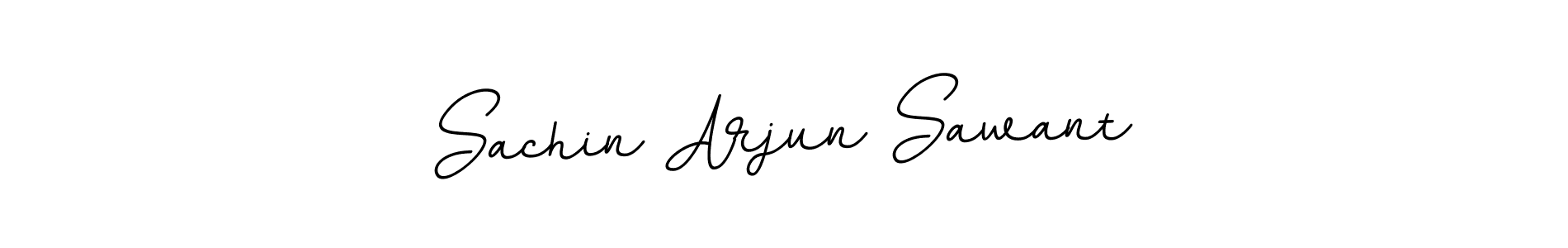 Sachin Arjun Sawant stylish signature style. Best Handwritten Sign (BallpointsItalic-DORy9) for my name. Handwritten Signature Collection Ideas for my name Sachin Arjun Sawant. Sachin Arjun Sawant signature style 11 images and pictures png