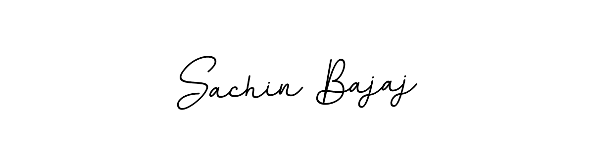 Create a beautiful signature design for name Sachin Bajaj. With this signature (BallpointsItalic-DORy9) fonts, you can make a handwritten signature for free. Sachin Bajaj signature style 11 images and pictures png