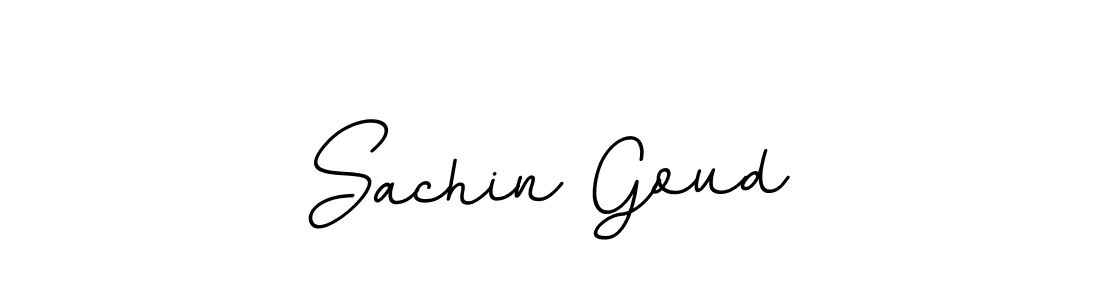 Create a beautiful signature design for name Sachin Goud. With this signature (BallpointsItalic-DORy9) fonts, you can make a handwritten signature for free. Sachin Goud signature style 11 images and pictures png