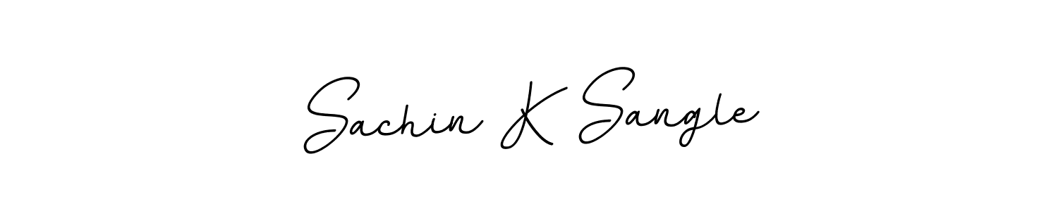Make a beautiful signature design for name Sachin K Sangle. Use this online signature maker to create a handwritten signature for free. Sachin K Sangle signature style 11 images and pictures png