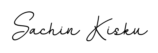 You should practise on your own different ways (BallpointsItalic-DORy9) to write your name (Sachin Kisku) in signature. Don't let someone else do it for you. Sachin Kisku signature style 11 images and pictures png