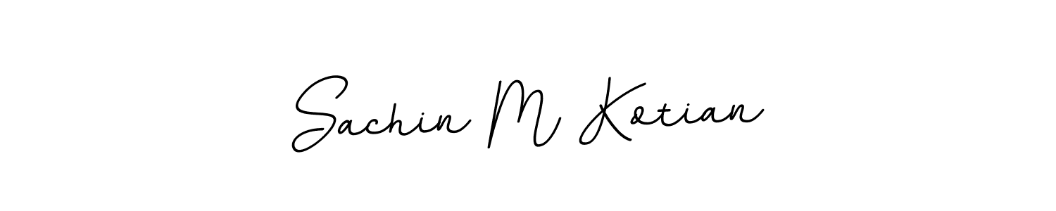 Also You can easily find your signature by using the search form. We will create Sachin M Kotian name handwritten signature images for you free of cost using BallpointsItalic-DORy9 sign style. Sachin M Kotian signature style 11 images and pictures png