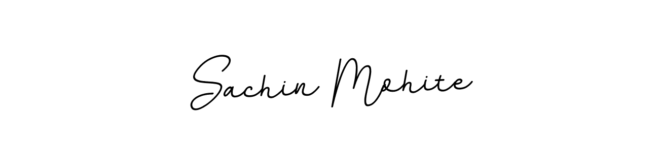 Create a beautiful signature design for name Sachin Mohite. With this signature (BallpointsItalic-DORy9) fonts, you can make a handwritten signature for free. Sachin Mohite signature style 11 images and pictures png