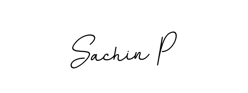 How to make Sachin P signature? BallpointsItalic-DORy9 is a professional autograph style. Create handwritten signature for Sachin P name. Sachin P signature style 11 images and pictures png