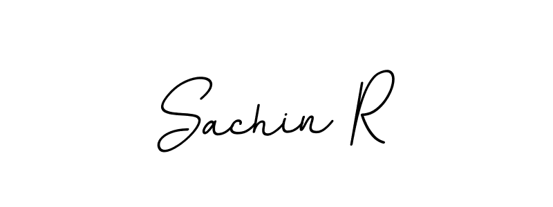 It looks lik you need a new signature style for name Sachin R. Design unique handwritten (BallpointsItalic-DORy9) signature with our free signature maker in just a few clicks. Sachin R signature style 11 images and pictures png