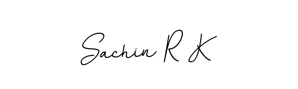 if you are searching for the best signature style for your name Sachin R K. so please give up your signature search. here we have designed multiple signature styles  using BallpointsItalic-DORy9. Sachin R K signature style 11 images and pictures png