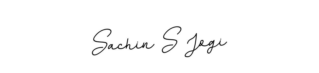 if you are searching for the best signature style for your name Sachin S Jogi. so please give up your signature search. here we have designed multiple signature styles  using BallpointsItalic-DORy9. Sachin S Jogi signature style 11 images and pictures png