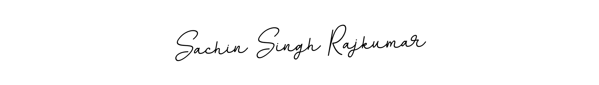 Make a beautiful signature design for name Sachin Singh Rajkumar. With this signature (BallpointsItalic-DORy9) style, you can create a handwritten signature for free. Sachin Singh Rajkumar signature style 11 images and pictures png