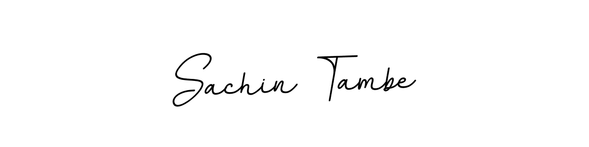 BallpointsItalic-DORy9 is a professional signature style that is perfect for those who want to add a touch of class to their signature. It is also a great choice for those who want to make their signature more unique. Get Sachin Tambe name to fancy signature for free. Sachin Tambe signature style 11 images and pictures png