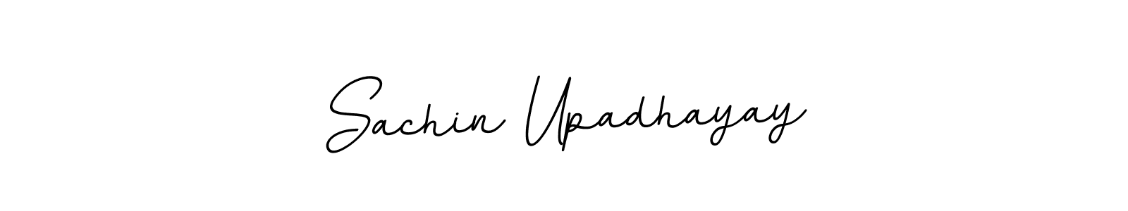 Sachin Upadhayay stylish signature style. Best Handwritten Sign (BallpointsItalic-DORy9) for my name. Handwritten Signature Collection Ideas for my name Sachin Upadhayay. Sachin Upadhayay signature style 11 images and pictures png