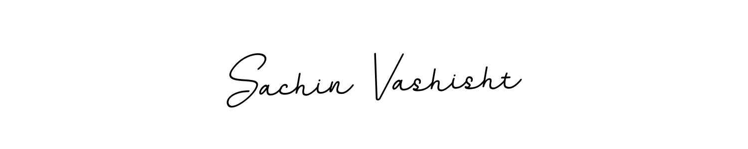 Create a beautiful signature design for name Sachin Vashisht. With this signature (BallpointsItalic-DORy9) fonts, you can make a handwritten signature for free. Sachin Vashisht signature style 11 images and pictures png