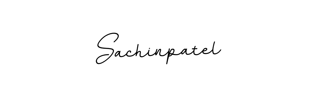 Use a signature maker to create a handwritten signature online. With this signature software, you can design (BallpointsItalic-DORy9) your own signature for name Sachinpatel. Sachinpatel signature style 11 images and pictures png