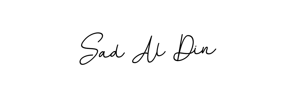 It looks lik you need a new signature style for name Sad Al Din. Design unique handwritten (BallpointsItalic-DORy9) signature with our free signature maker in just a few clicks. Sad Al Din signature style 11 images and pictures png