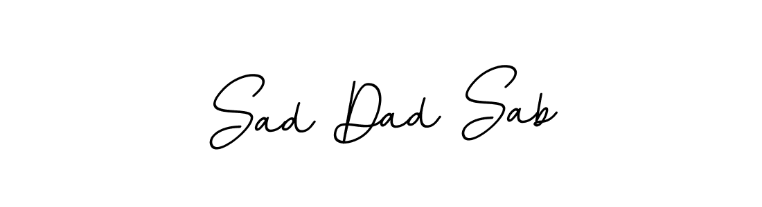 You can use this online signature creator to create a handwritten signature for the name Sad Dad Sab. This is the best online autograph maker. Sad Dad Sab signature style 11 images and pictures png