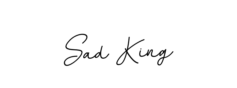 You should practise on your own different ways (BallpointsItalic-DORy9) to write your name (Sad King) in signature. don't let someone else do it for you. Sad King signature style 11 images and pictures png