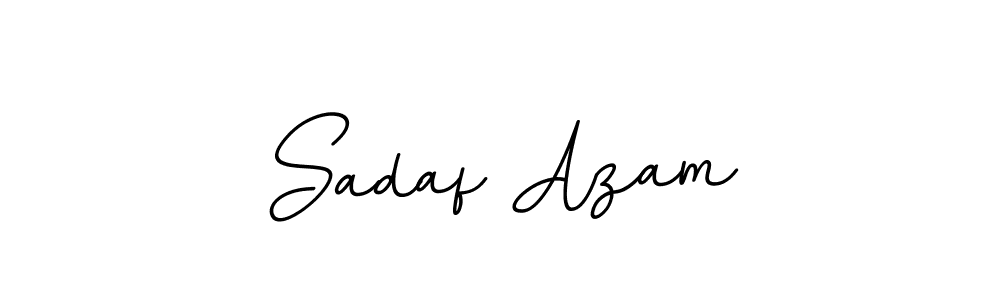 This is the best signature style for the Sadaf Azam name. Also you like these signature font (BallpointsItalic-DORy9). Mix name signature. Sadaf Azam signature style 11 images and pictures png