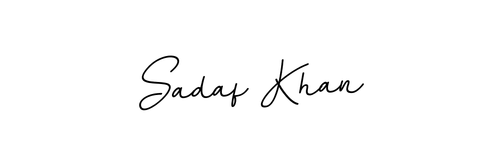 Sadaf Khan stylish signature style. Best Handwritten Sign (BallpointsItalic-DORy9) for my name. Handwritten Signature Collection Ideas for my name Sadaf Khan. Sadaf Khan signature style 11 images and pictures png